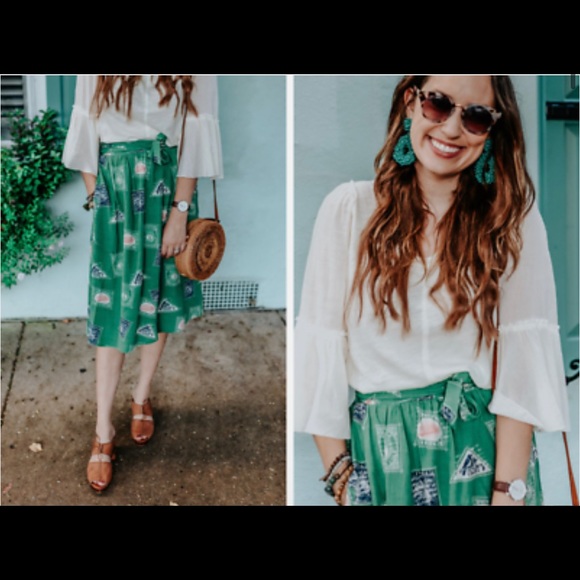 Anthropologie Postcard Skirt, size XS - Picture 1 of 6